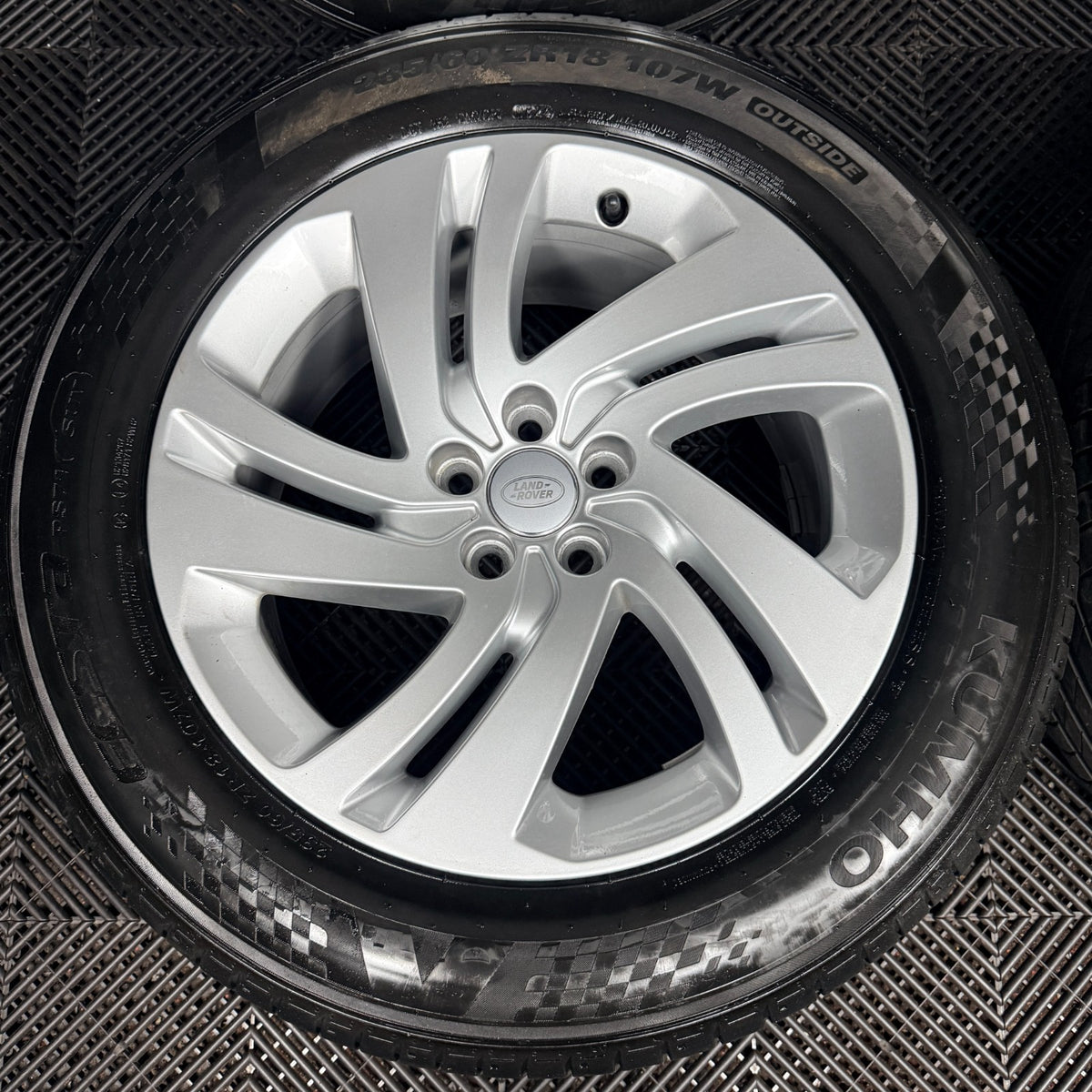 18'' Range Rover Evoque Silver Discovery Sport Land Alloy Wheels Tyres Genuine