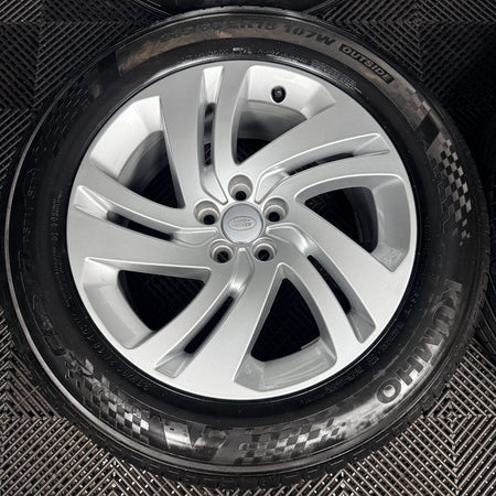18'' Range Rover Evoque Silver Discovery Sport Land Alloy Wheels Tyres Genuine