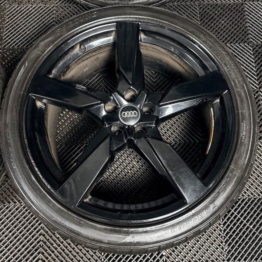 21'' Audi Q5 S Line Black SQ5 Alloy Wheels Tyres 80A601025AR Genuine