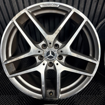 19'' Mercedes AMG GLC Coupe Sport Alloy Wheels A2534011800 A2534013100 Genuine