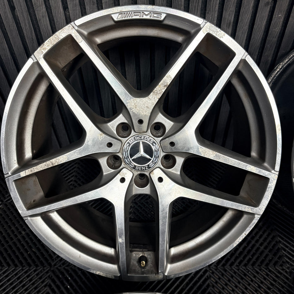 19'' Mercedes AMG GLC Coupe Sport Alloy Wheels A2534011800 A2534013100 Genuine