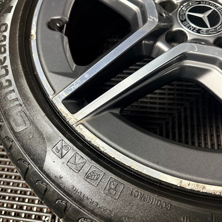 18'' Mercedes Amg A Class Cla B Alloy Wheels Tyres Alloys W177 Genuine