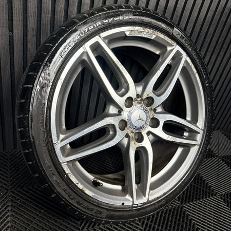 1X 18'' Mercedes AMG A Class CLA Grey W176 Alloy Wheel Tyre A1764010700 Genuine