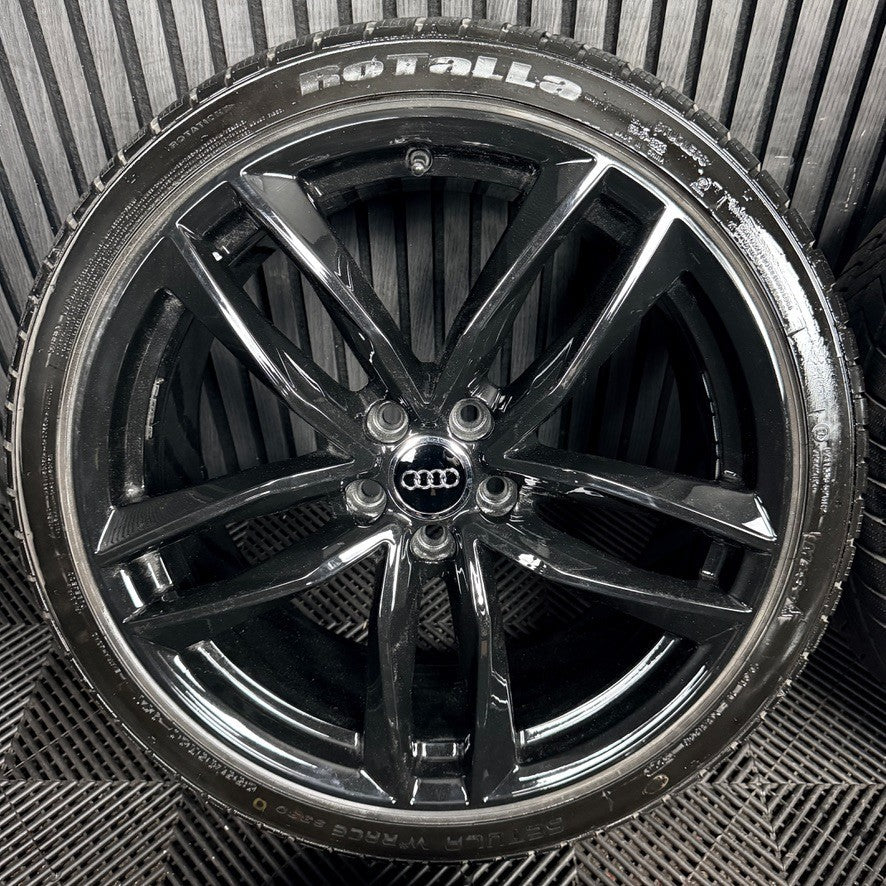20'' Audi A6 C7 S Line Black Edition Alloy Wheel Winter Tyres 4G9601025M Genuine