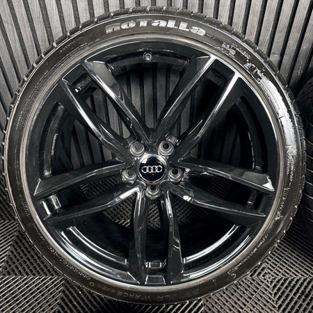20'' Audi A6 C7 S Line Black Edition Alloy Wheel Winter Tyres 4G9601025M Genuine