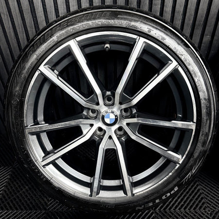 18'' BMW 3 4 Series 780 M G20 G21 G22 Sport Alloy Wheels Tyres Genuine 6883522