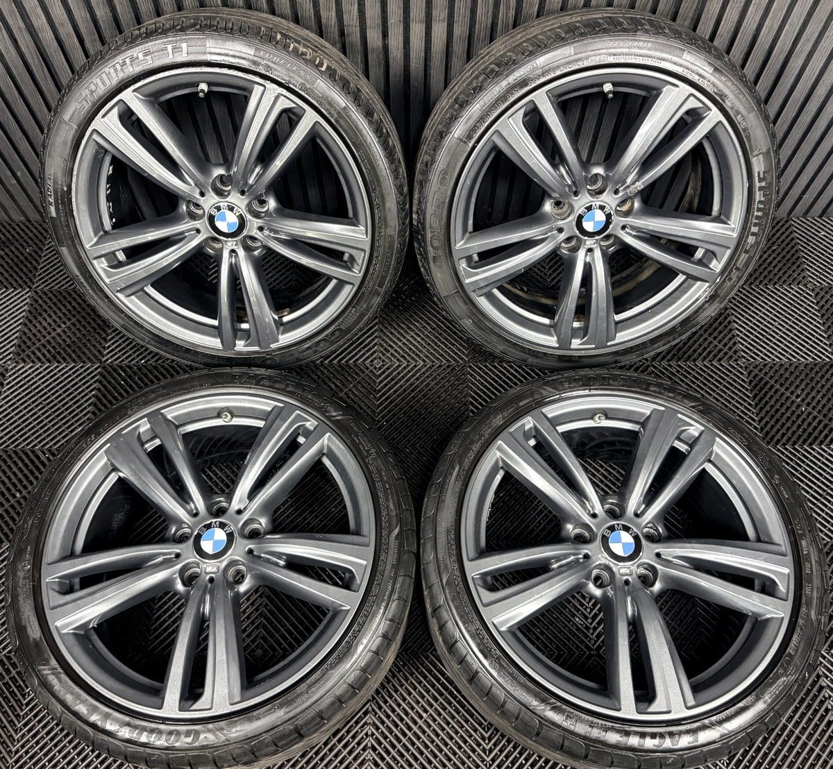 19" BMW 3 Series 442 Grey M Sport F30 F31 F32 E90 E92 Alloy Wheel Tyres Genuine