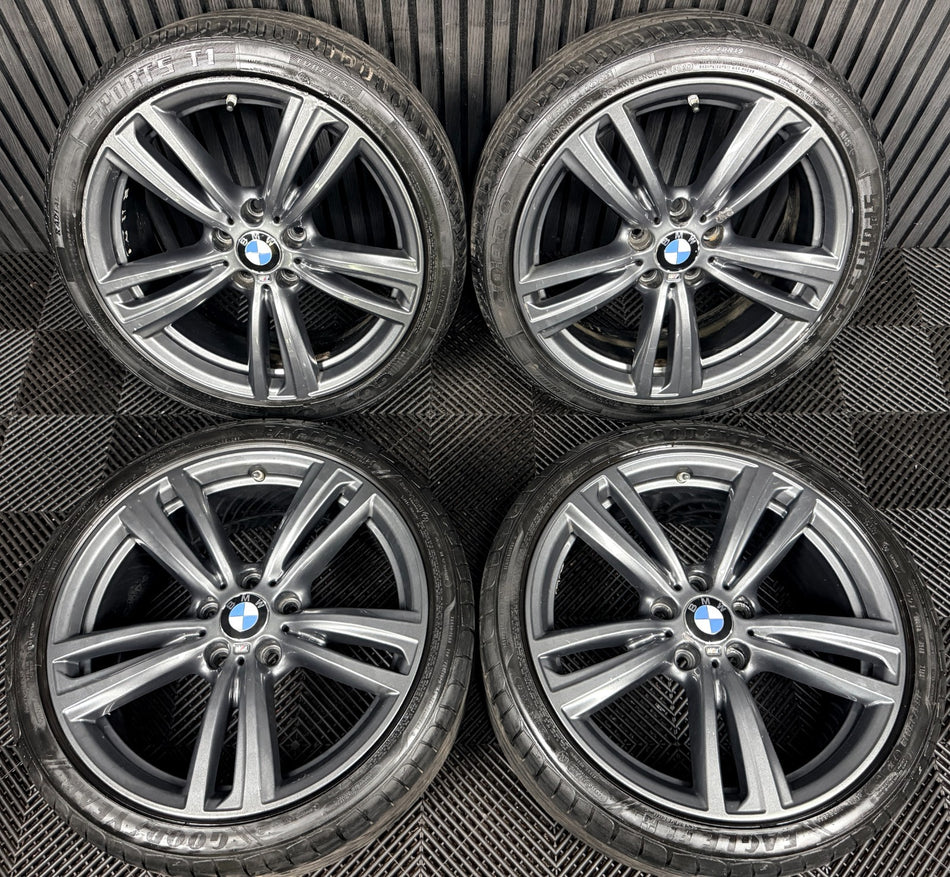 19" BMW 3 Series 442 Grey M Sport F30 F31 F32 E90 E92 Alloy Wheel Tyres Genuine
