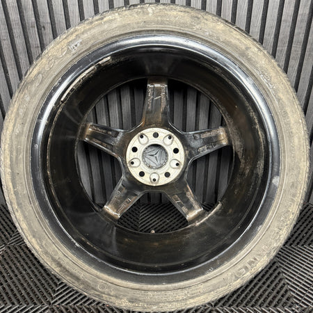 1X 18" GENUINE AMG MERCEDES C CLASS SPORT ALLOY WHEEL TYRE W205 REAR A2054011200