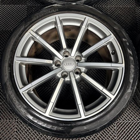 19'' Audi Q3 S Line Black Edition Alloy Wheels Tyres Alloys 8U0601025M Genuine
