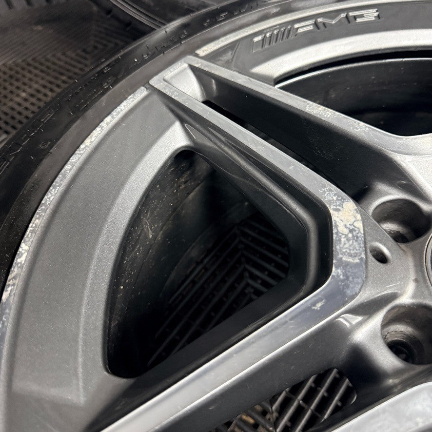 18'' Mercedes Amg A Class Cla B Alloy Wheels Tyres Alloys W177 Genuine