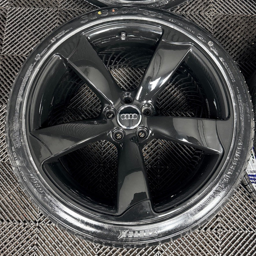 19'' Audi A5 S Line S5 Black Edition Rotor Wheel Alloy Tyres 8T0601025CD Genuine