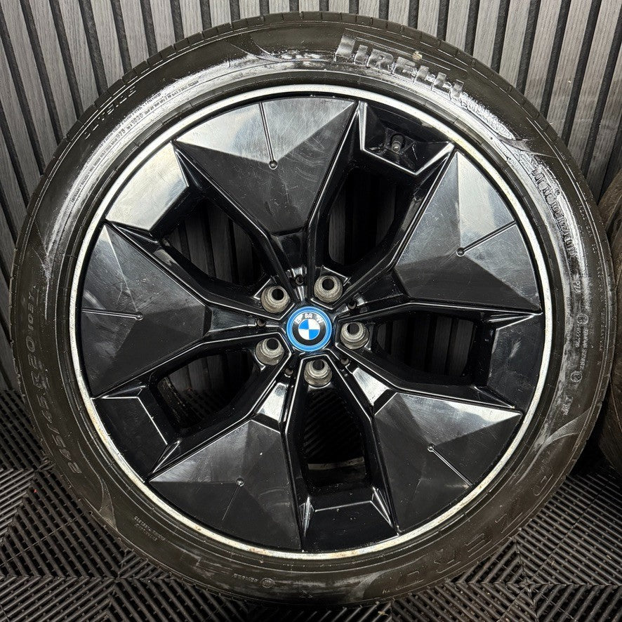 20'' GENUINE BMW iX3 G08 G01 G02 843 X3 X4 WHEELS TYRES ALLOYS 6894845 6894844