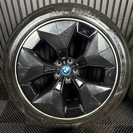 20'' GENUINE BMW iX3 G08 G01 G02 843 X3 X4 WHEELS TYRES ALLOYS 6894845 6894844