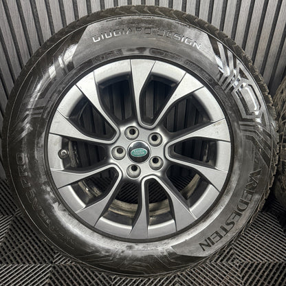 17'' GENUINE RANGE ROVER EVOQUE GREY LAND DISCOVERY SPORT ALLOY WHEELS TYRES