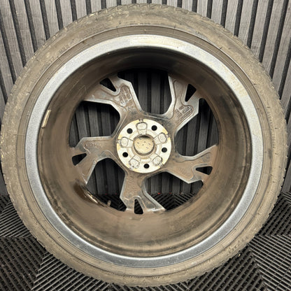 1X 18'' GENUINE AUDI A3 GREY DC ALLOY WHEEL TYRE 8Y0601025H SINGLE SPARE