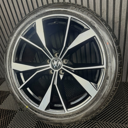 1X 20'' GENUINE VW TIGUAN MISANO R LINE 5NA601025AH DC ALLOY TYRE WHEEL SINGLE