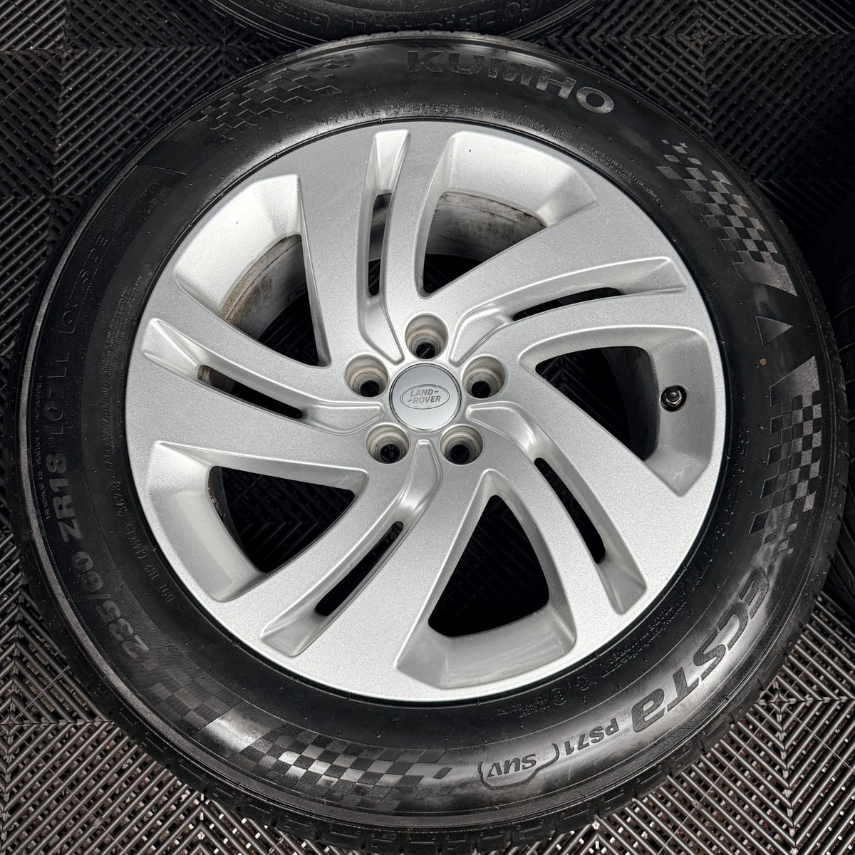18'' Range Rover Evoque Silver Discovery Sport Land Alloy Wheels Tyres Genuine