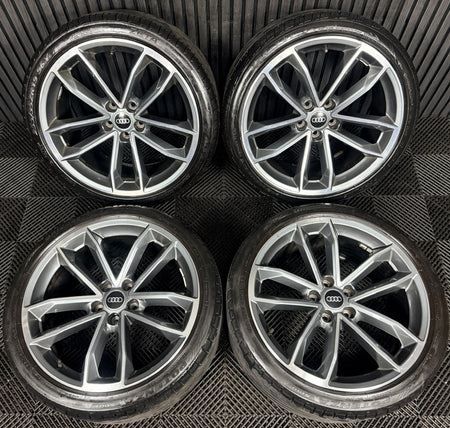 19'' Audi A5 S Line S5 Alloy Wheels Alloys Tyres 8W0601025DF Genuine