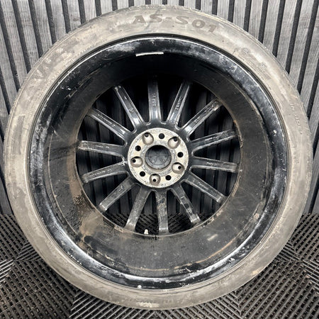 1X 18'' Mercedes AMG A Class CLA W176 Black Alloy Wheel Tyre A1764010200 Genuine