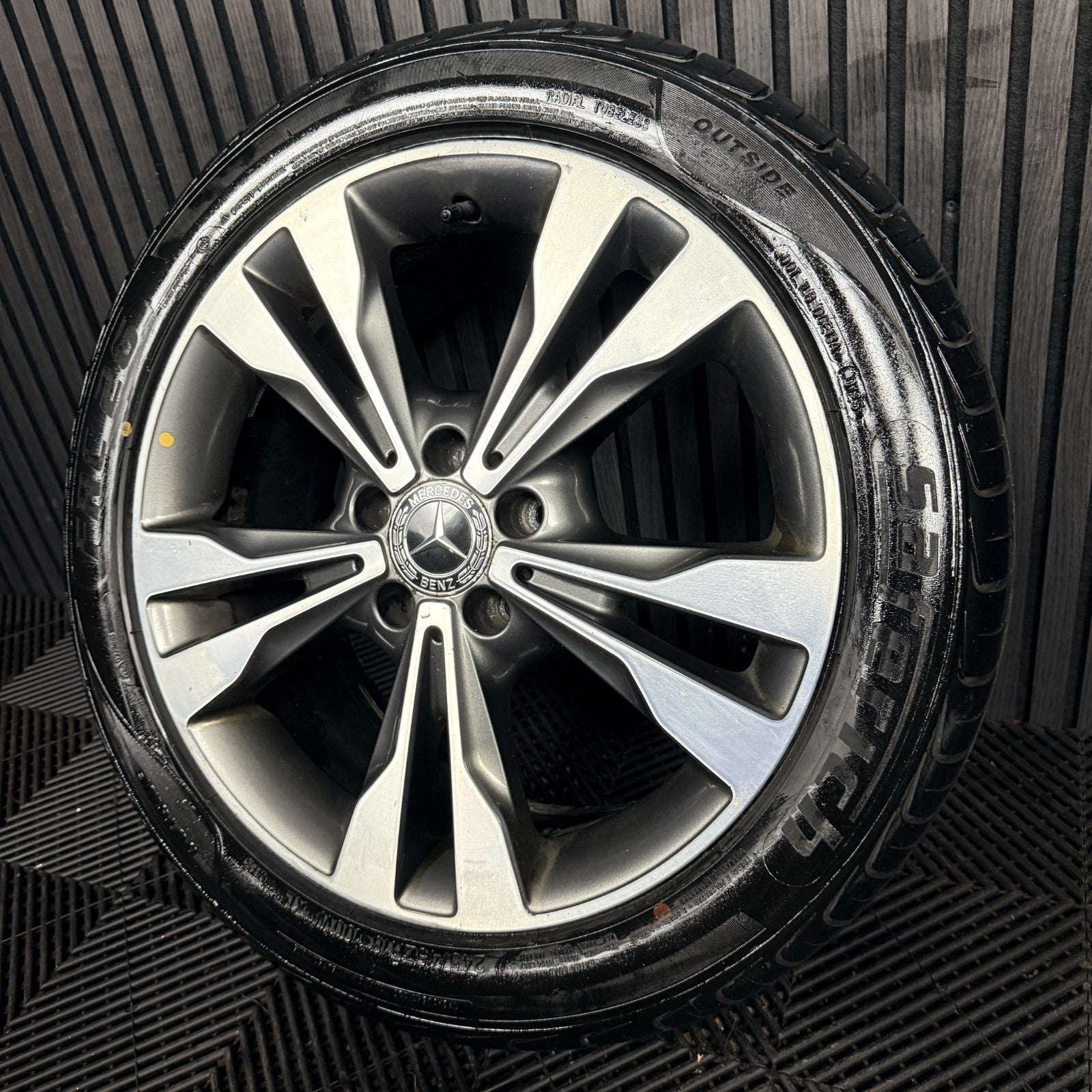1X 18'' Mercedes Vito V Class Viano W447 Alloy Wheel Tyre A4474014400 Genuine