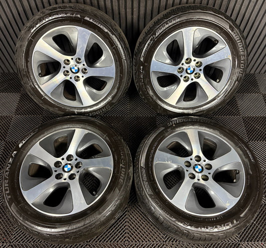 17'' GENUINE BMW X1 561 F48 GREY DC ALLOY WHEELS TYRES 6866106