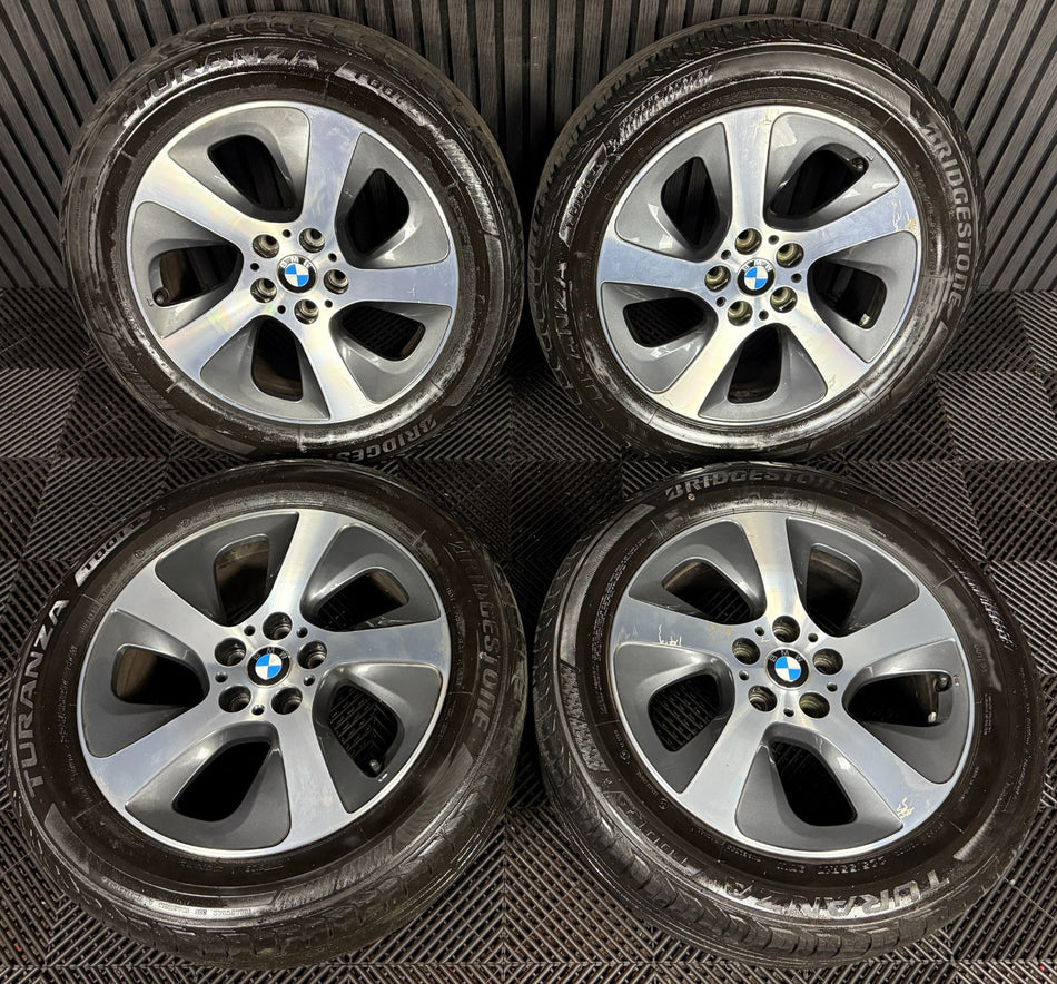 17'' GENUINE BMW X1 561 F48 GREY DC ALLOY WHEELS TYRES 6866106