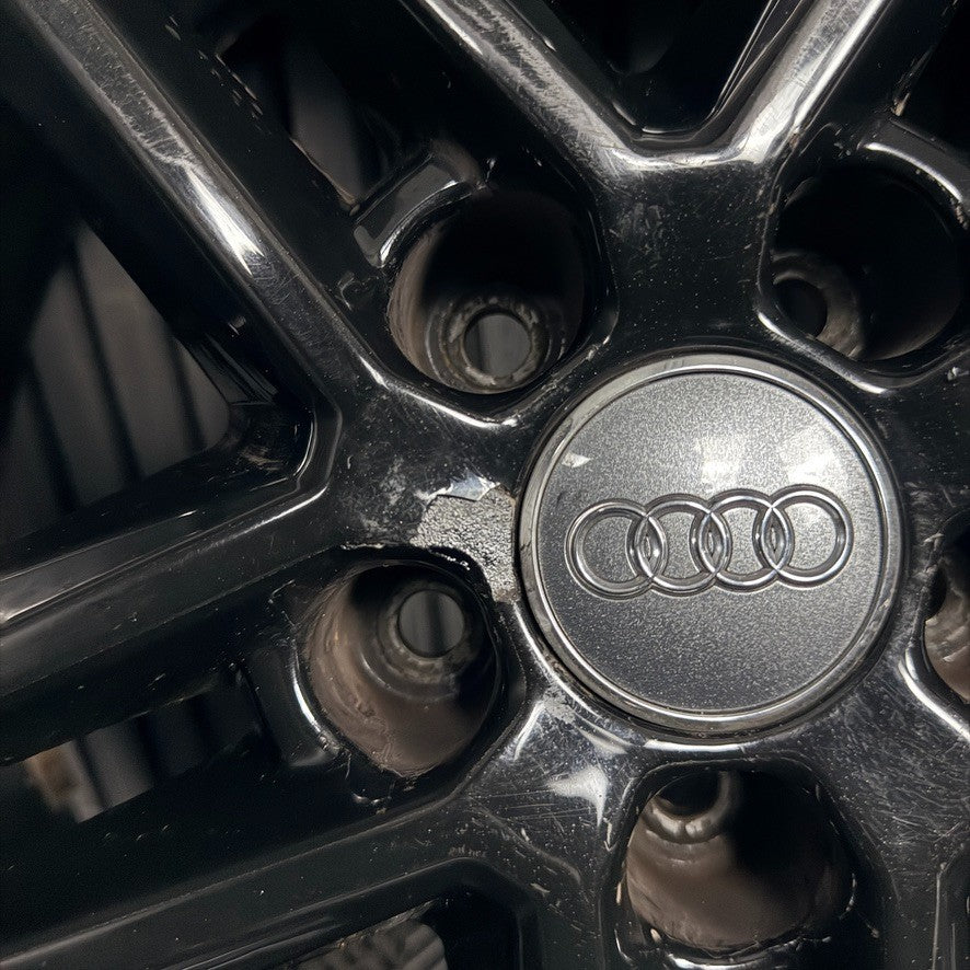 19'' Audi Q5 Black S Line Alloy Wheels Tyres 5X112 80A601025G Genuine