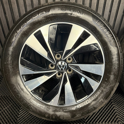 15'' GENUINE VW POLO NEW MODEL MK6 SEYNE ALLOY WHEELS ALLOYS TYRES 2G0601025D