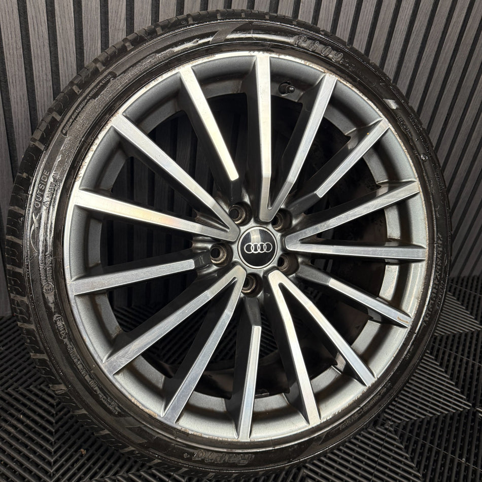 1X 19'' GENUINE AUDI A5 S5 S LINE MULTISPOKE WHEEL ALLOY SPARE 8W0601025AN