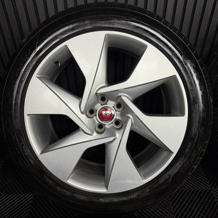 20'' GENUINE JAGUAR I PACE I-PACE 6007 6 SPOKE ALLOY WHEELS TYRES J9D3-BC-SS