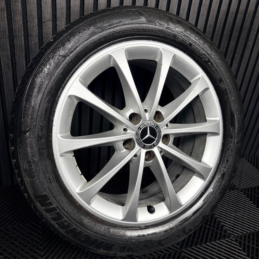 1X 17'' GENUINE MERCEDES A CLASS CLA B W177 ALLOY WHEEL TYRE A1774010300