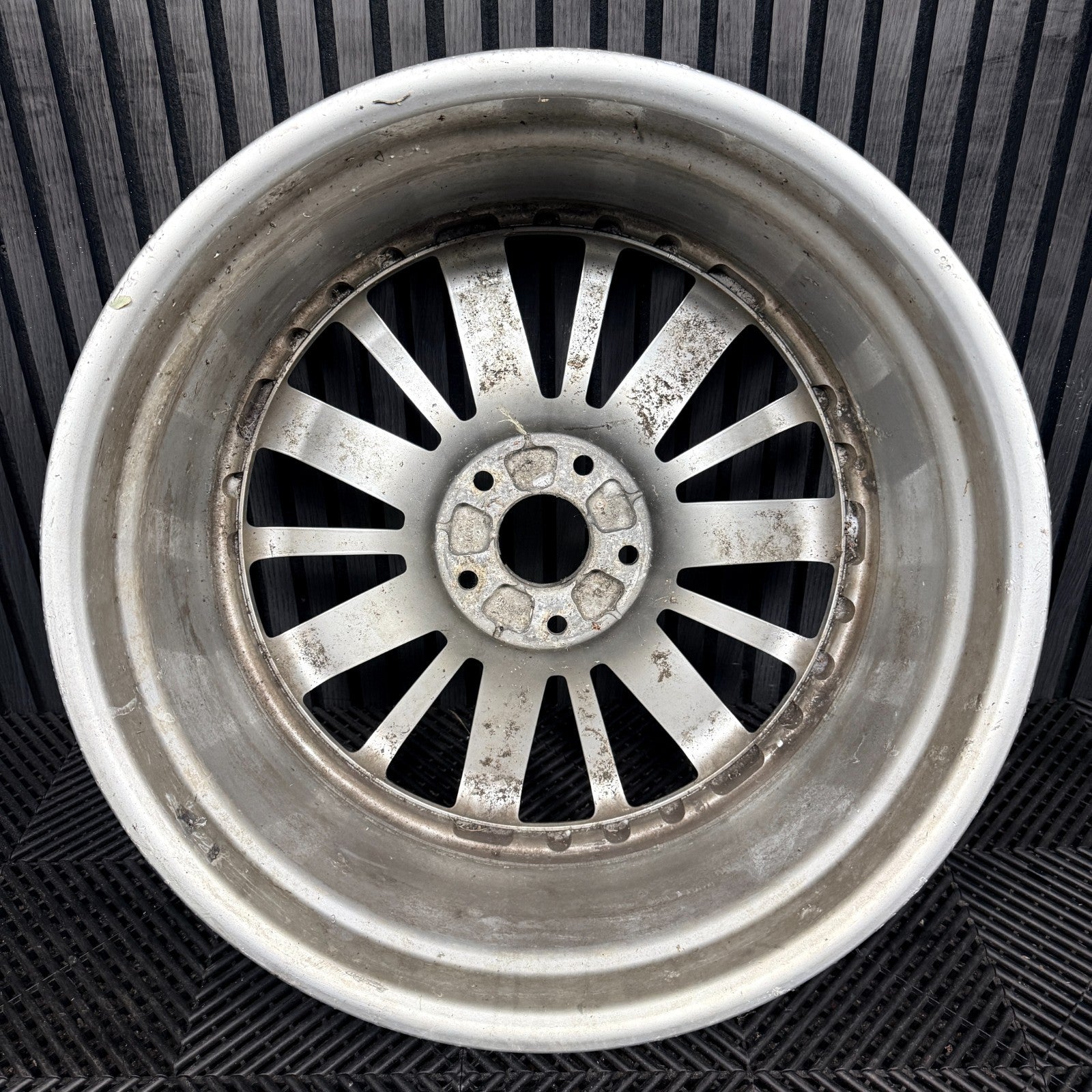 1X 21'' Bentley Mulsanne Alloy Wheel 9J ET61 3Y0601025 2 Piece Genuine