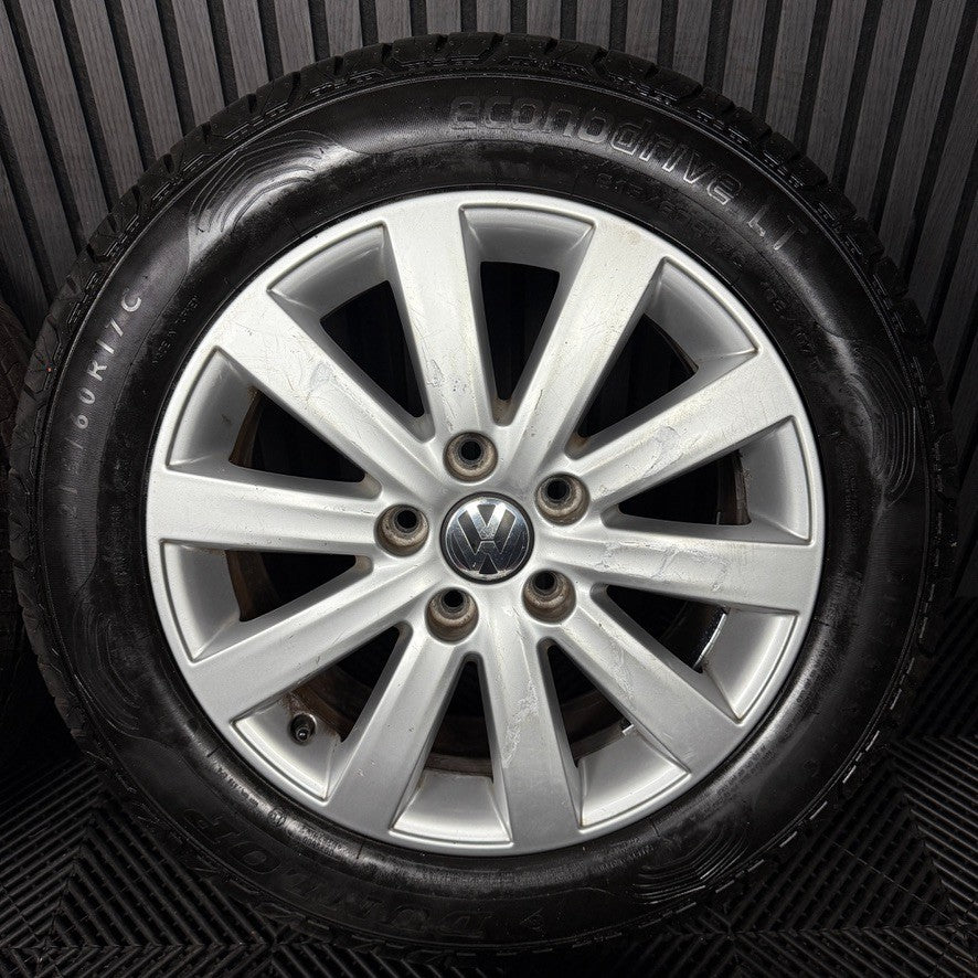 17'' GENUINE VW TRANSPORTER T6 T6.1 T5 CARAVELLE ALLOY WHEELS TYRES 7E0601025C