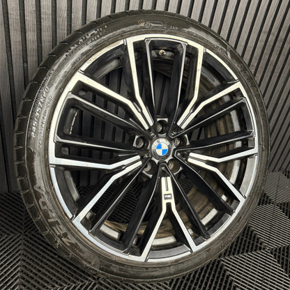 1X 20'' GENUINE BMW 5 SERIES 846 M G30 G31 SPORT ALLOY WHEEL FRONT 8747236