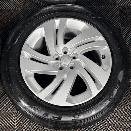 18'' Range Rover Evoque Silver Discovery Sport Land Alloy Wheels Tyres Genuine