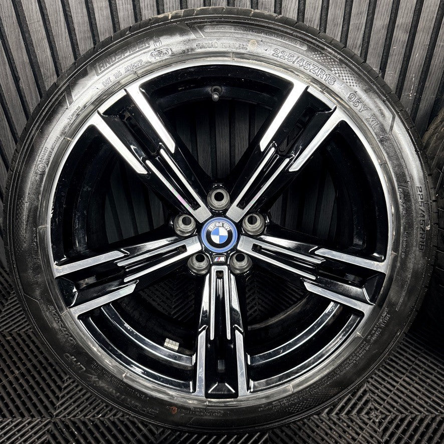 18'' BMW 3 Series Black 848 M 4 Sport G20 G21 G22 G23 G26 Alloy Wheels Genuine