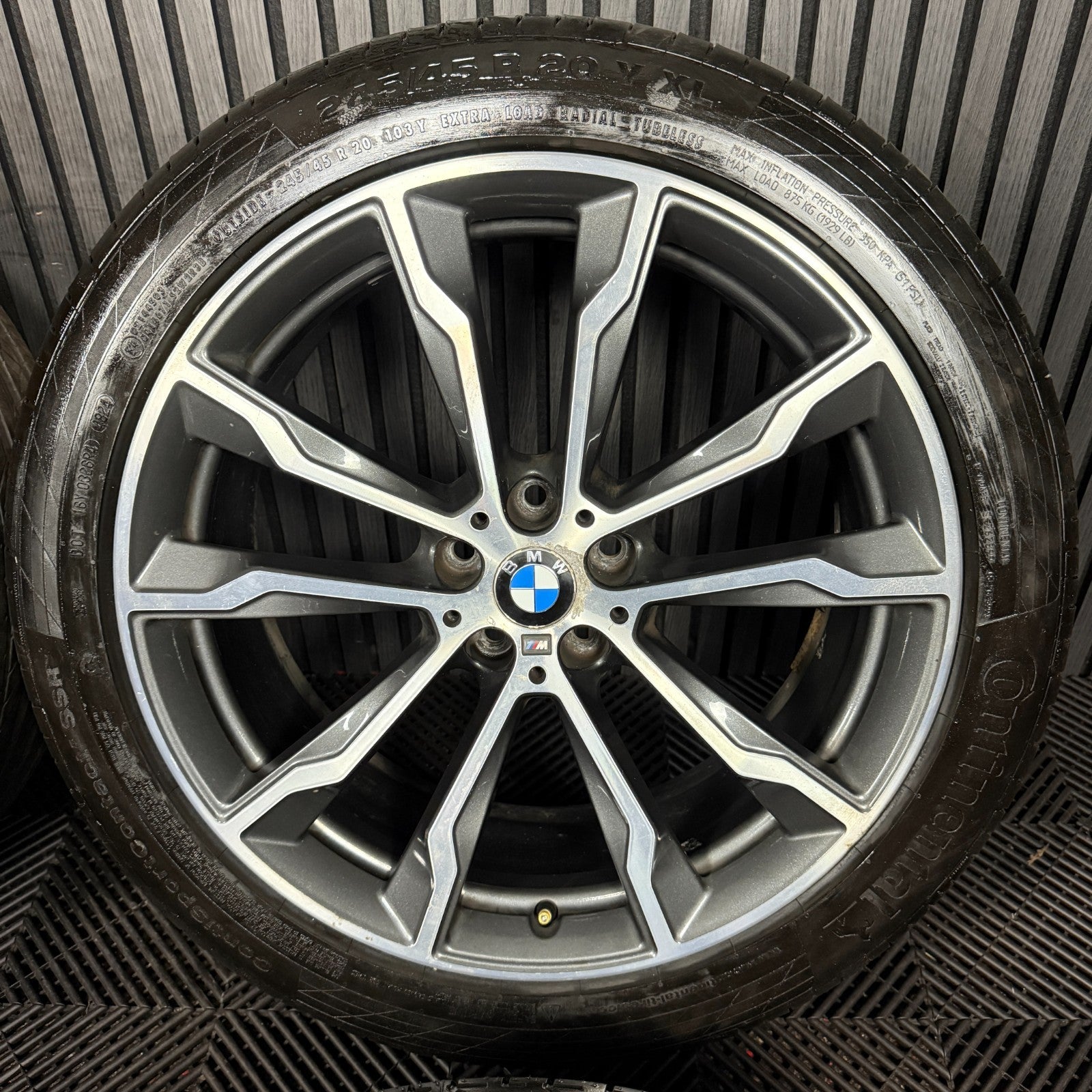 20'' GENUINE BMW X3 X4 G01 G02 699 M SPORT ALLOY WHEELS TYRES ALLOYS 8010268 69