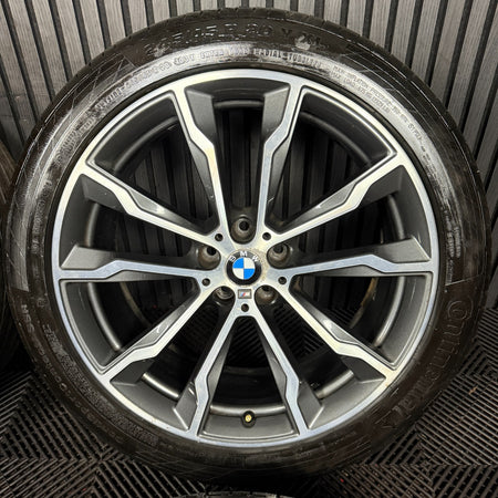 20'' GENUINE BMW X3 X4 G01 G02 699 M SPORT ALLOY WHEELS TYRES ALLOYS 8010268 69