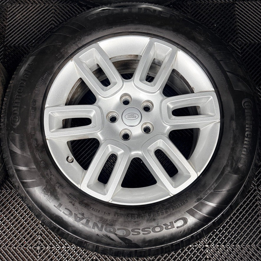 19'' Land Rover Defender Silver 6010 Alloy Wheels Tyres Alloys Genuine