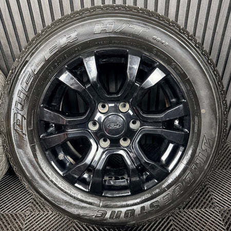 18'' Ford Ranger Black DC Wildtrak Alloy Wheels Tyres Alloys Genuine