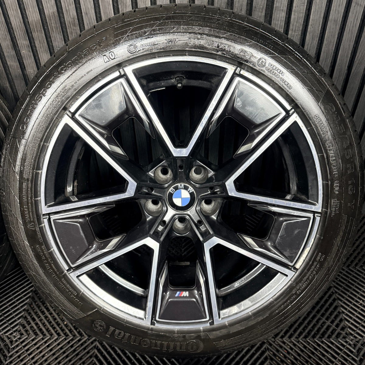 18'' BMW 4 Series I4 858 M Sport G26 G22 G23 Wheels Tyres Alloys 8747286 Genuine