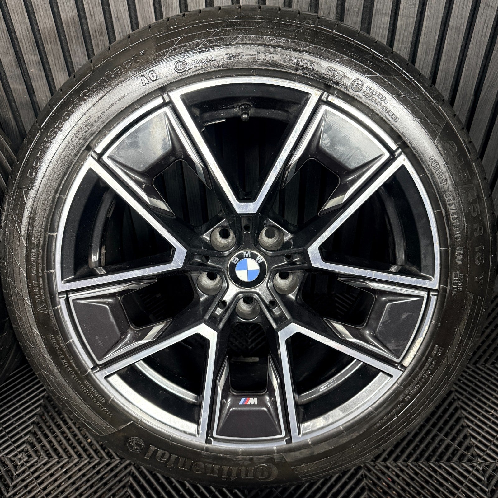 18'' BMW 4 Series I4 858 M Sport G26 G22 G23 Wheels Tyres Alloys 8747286 Genuine