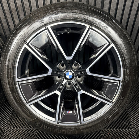 18'' BMW 4 Series I4 858 M Sport G26 G22 G23 Wheels Tyres Alloys 8747286 Genuine