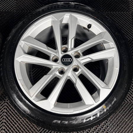 17'' Audi A3 Silver Sport Wheels Alloys Tyres 8Y0601025E Genuine