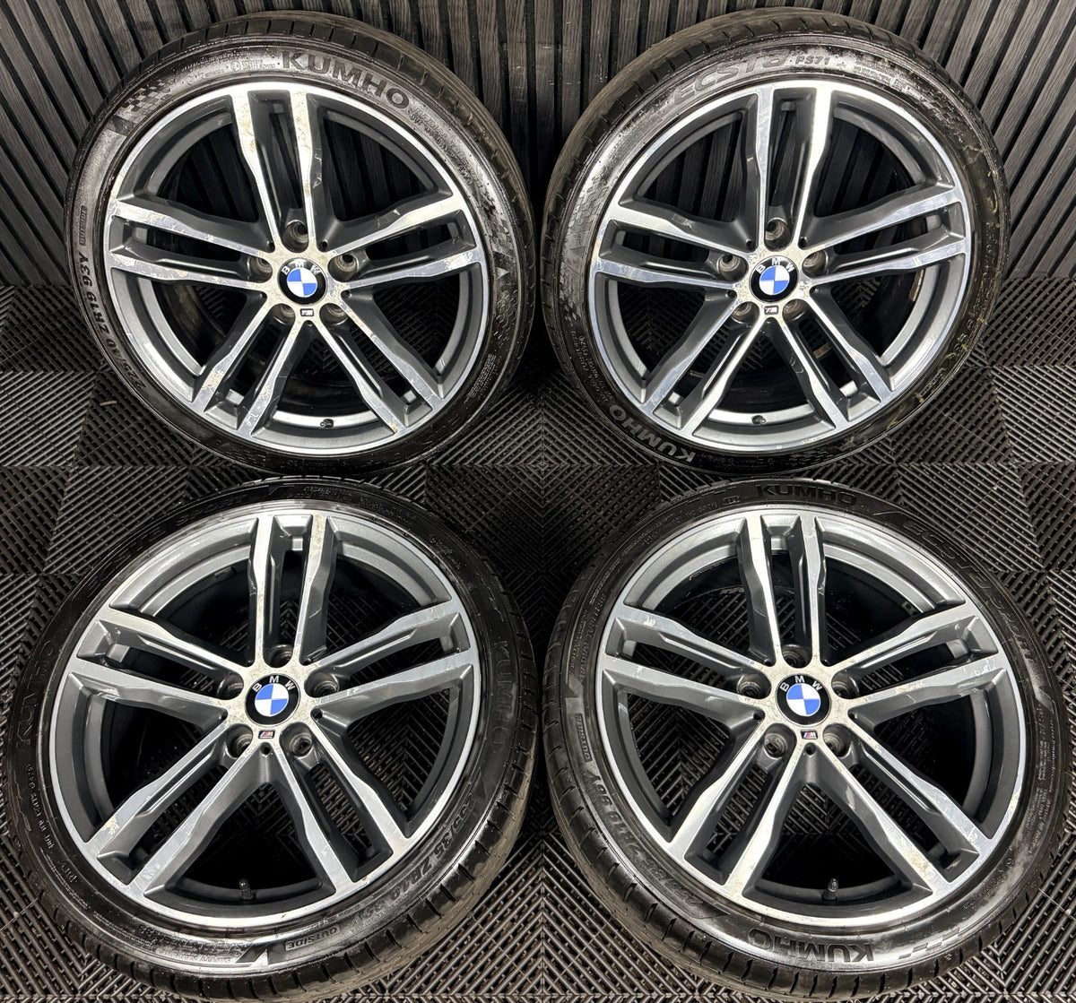 19" BMW 3 Series 704 Grey DC M Sport F30 F31 F32 E90 Alloy Wheels Tyres Genuine