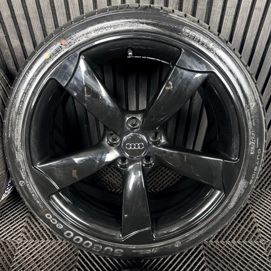 19'' Audi A4 S Line Black Edition B8 B9 Rotor Wheels Alloys 8K0601025CN Genuine