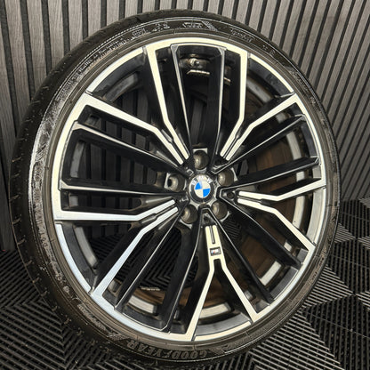 1X 20'' GENUINE BMW 5 SERIES 846 M G30 G31 SPORT ALLOY WHEEL REAR 8747237