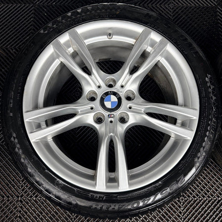 18" Bmw 3 Series 400 M Sport F30 F31 F32 F36 E90 E92 Alloy Tyres Wheels Genuine