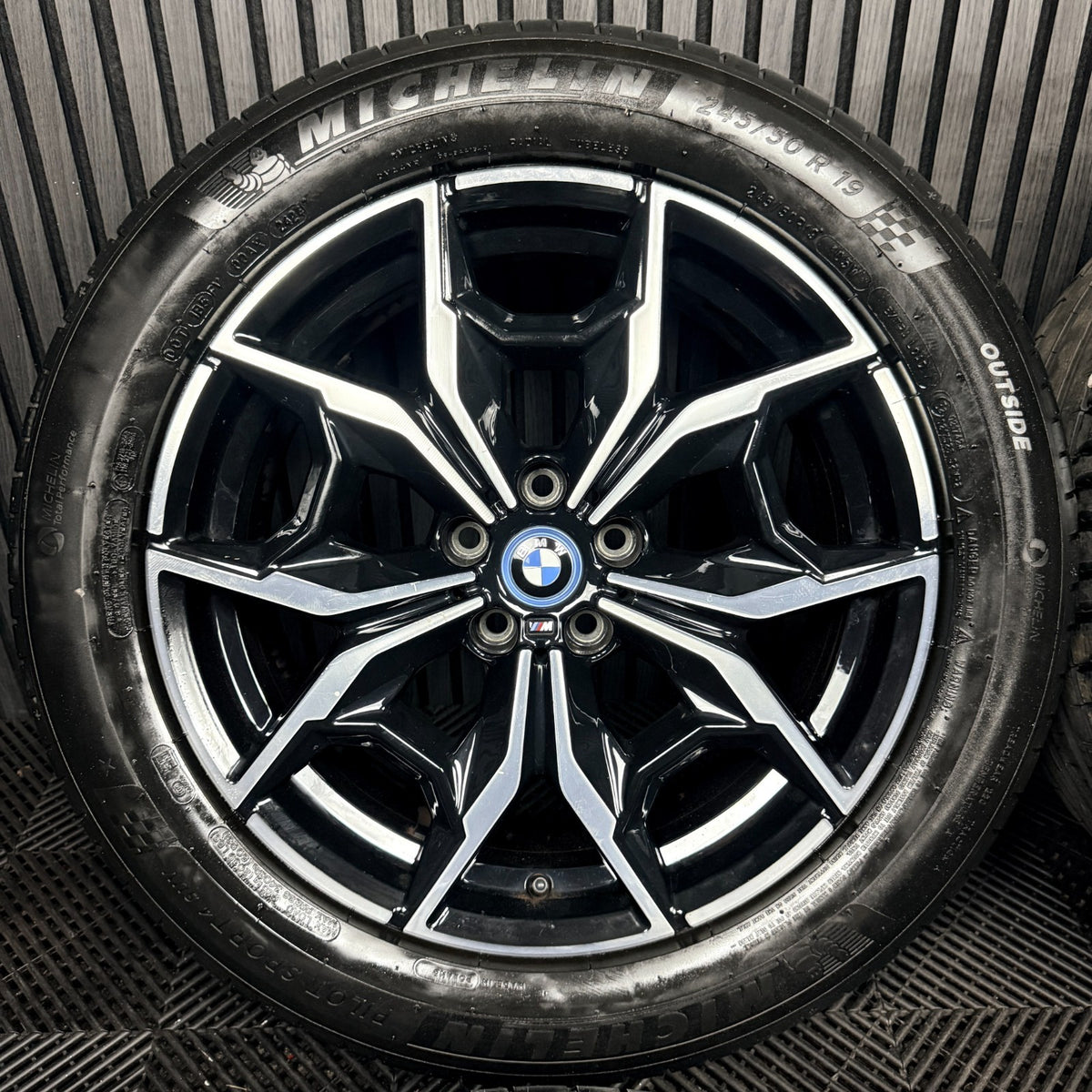 19'' Bmw X3 X4 G01 G02 887 M Sport Alloy Wheels Tyres Alloys 7916263 Genuine